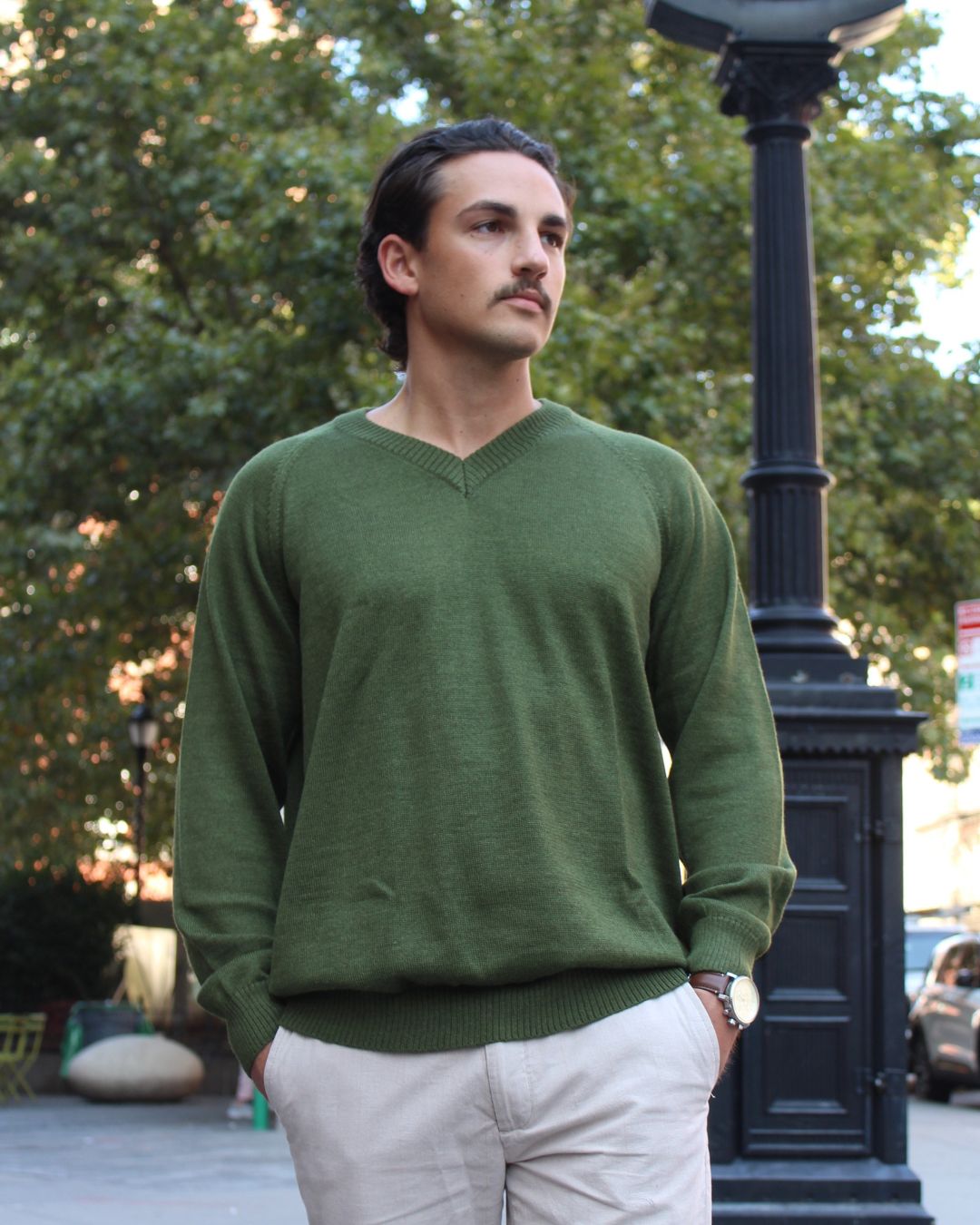 Jersey Hombre Baby Alpaca Huaro Muyu