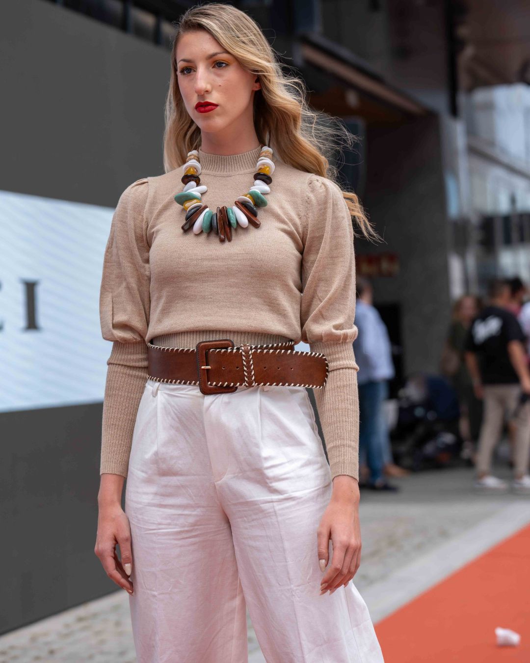 Jersey Mujer Baby Alpaca & Seda Moray